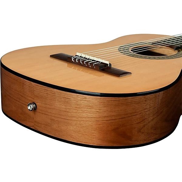 Ortega RPPC34 3/4 Size Nylon String Classical Acoustic Guitar Pack Natural