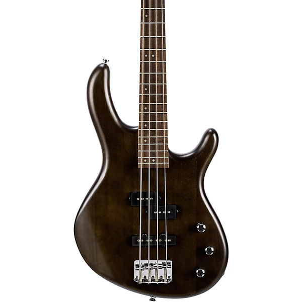 Cort Action PJ Open Pore Electric Bass Walnut