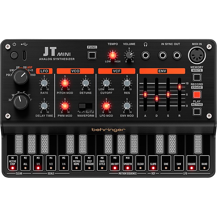 JT Mini Analog Polyphonic Synthesizer