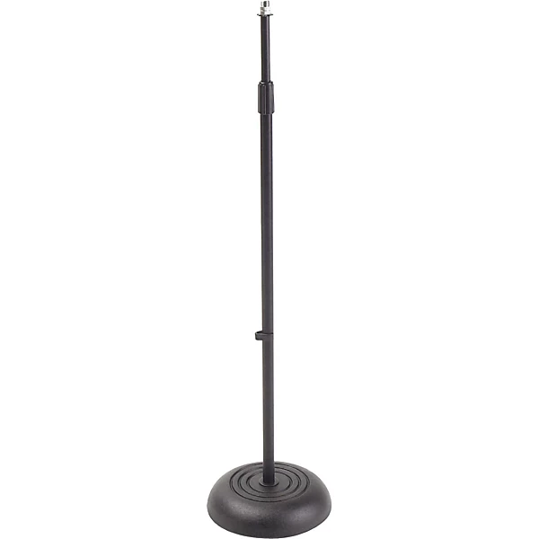 MS235BK Round Base Mic Stand 2 Pack Black