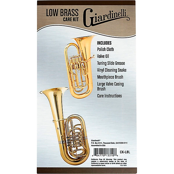 Low Brass Care Kit