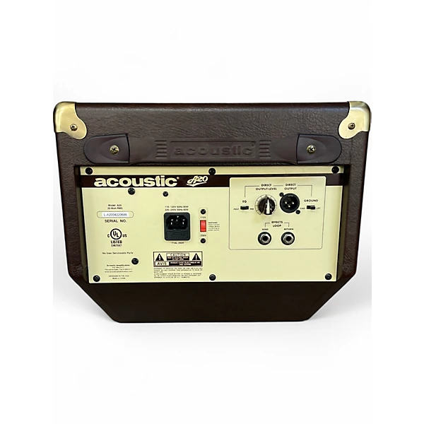 Used Acoustic A20 20W Acoustic Guitar Combo Amp