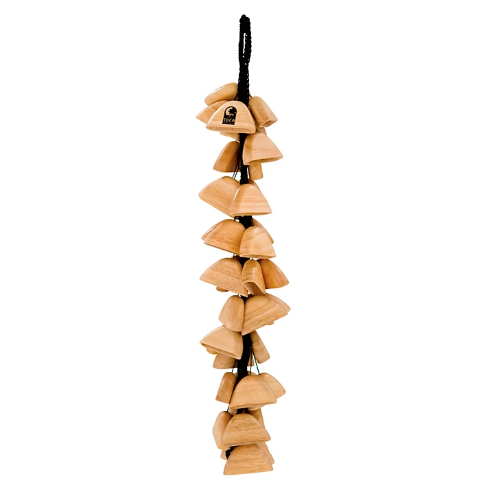 Wood Rattle on String