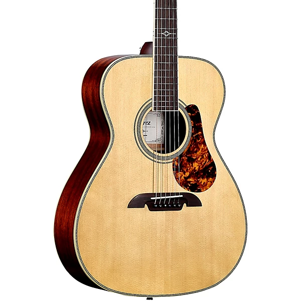 Alvarez MF60 Herringbone Folk OM Acoustic Guitar Natural