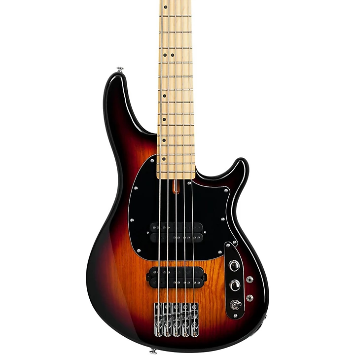Schecter Guitar Research CV 5 Bass 5 String Electric Bass Guitar 3 Color Sunburst