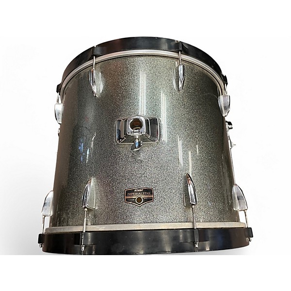 TAMA Used TAMA 4 Piece Imperialstar COSMIC SILVER SPARKLE Drum Kit.gc