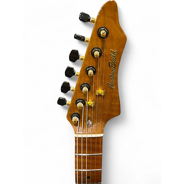 Custom Build Used Custom Build Wolf JM Seafoam Green Solid Body Electric Guitar.gc