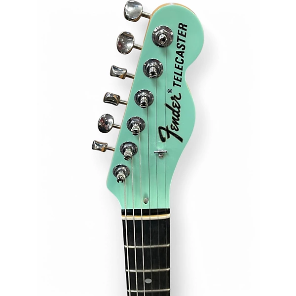 Fender Used Fender Limited Edition Two Tone Telecaster Surf Green Hollow Body Electric Guitar.gc