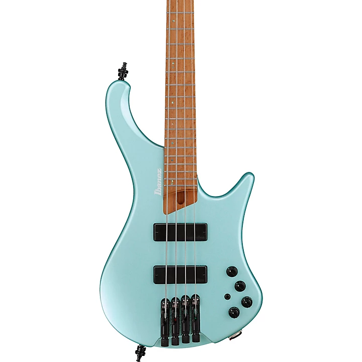Ibanez EHB1000 4 String Ergonomic Headless Bass Sea Foam Pearl Green Matte
