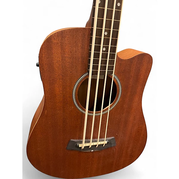 Used Gold Tone MICROBASS Natural Acoustic Bass Guitar