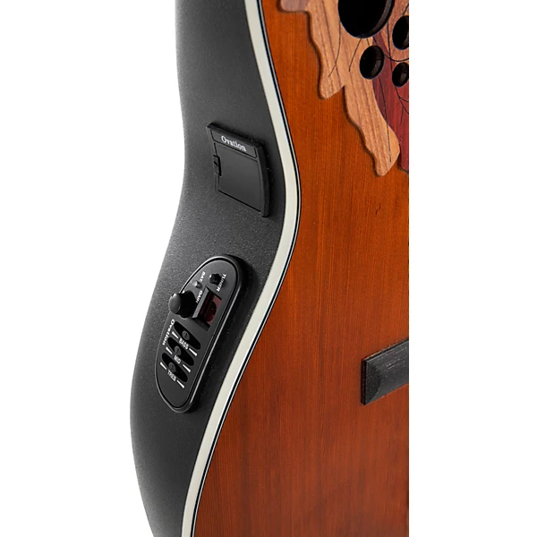 Ovation CE44C 4A G Celebrity Series Elite Mid Depth Nylon String Classical Acoustic Electric Guitar Level 1 Natural M14228004001000.gc