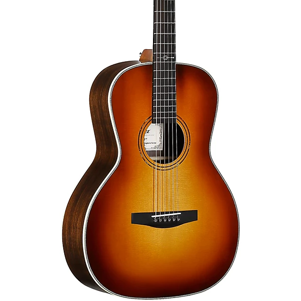 Alvarez LT70e Herringbone 12 Fret Laureate Series 000 Acoustic Electric Guitar Sunset