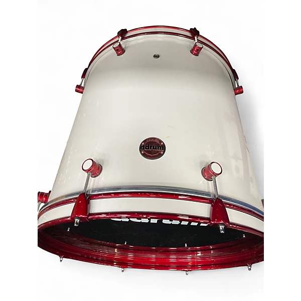 ddrum Used ddrum 5 Piece Reflex Arctic White Drum Kit.gc