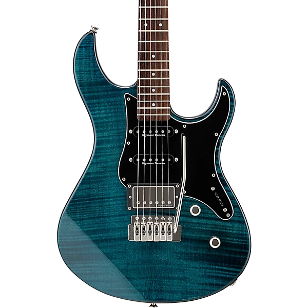 Pacifica 612VII Flame Maple Electric Guitar Indigo Blue