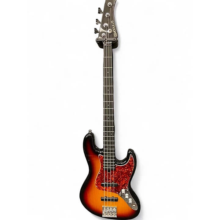 Modulus Guitars Used Modulus Guitars VJ4 3 Tone Sunburst Electric Bass Guitar.gc