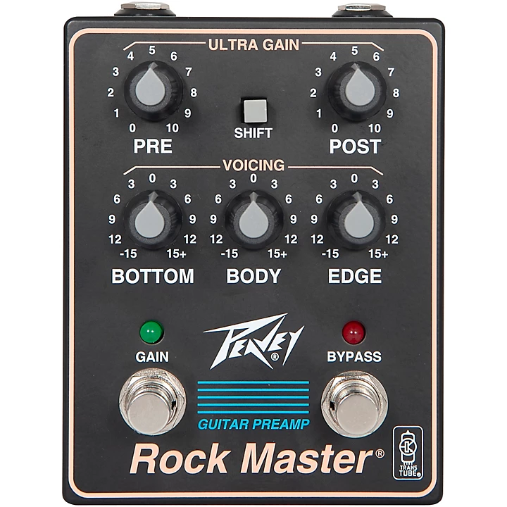 Peavey Peavey Rock Master Preamp Pedal Gray