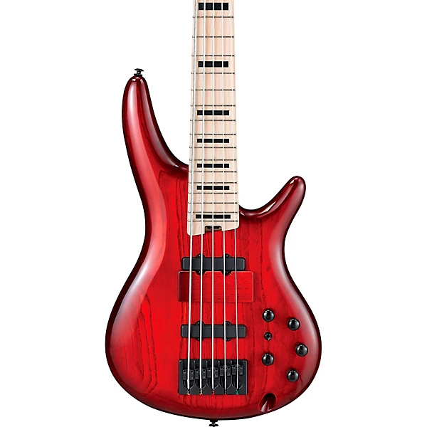 ANB205 Adam Nitti Signature 5 String Bass Transparent Wine Red Burst