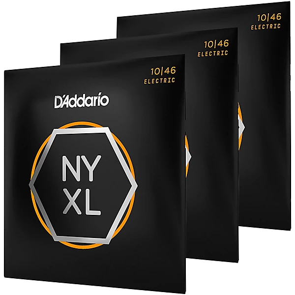 NYXL1046 Light 3 Pack Electric Guitar Strings