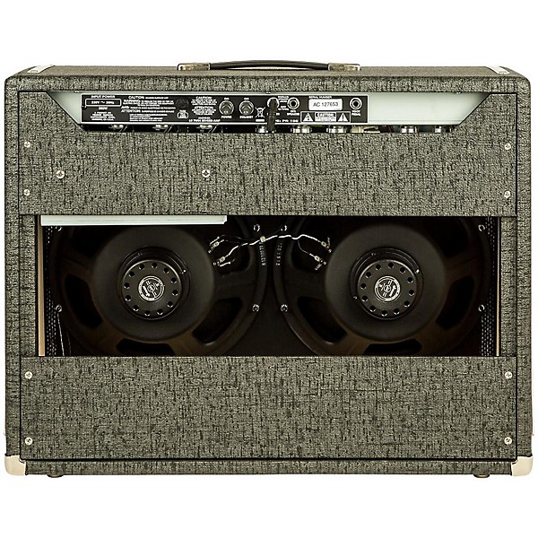 Fender GB George Benson Twin Reverb 2x12 Guitar Combo Amp Level 2 Gray