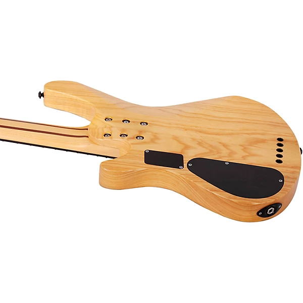 Schecter Guitar Research Reaper 5 5 String Electric Bass Guitar Satin Charcoal Burst