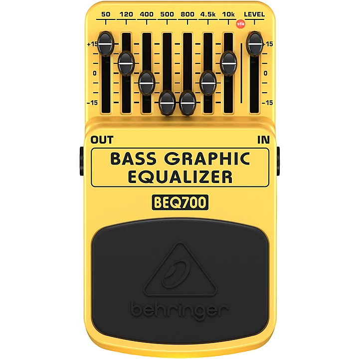 Behringer BEQ700 Bass Graphic Equalizer Pedal