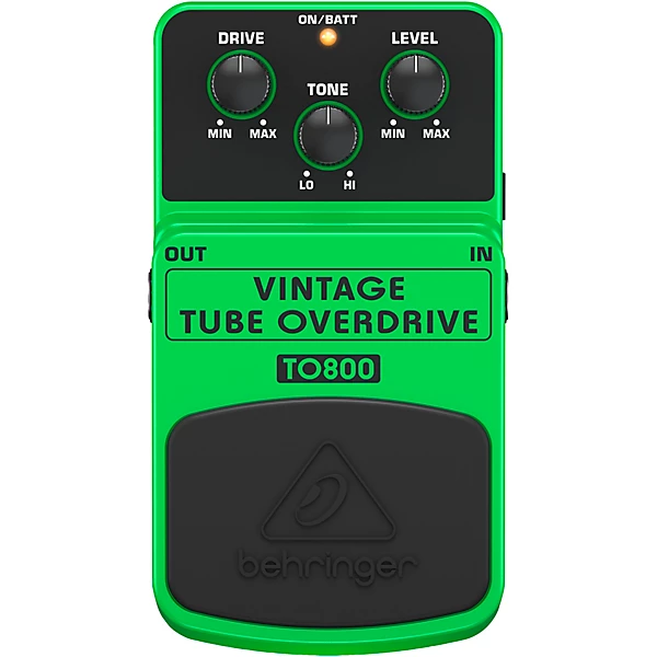 TO800 Vintage Tube Overdrive Guitar Effects Pedal