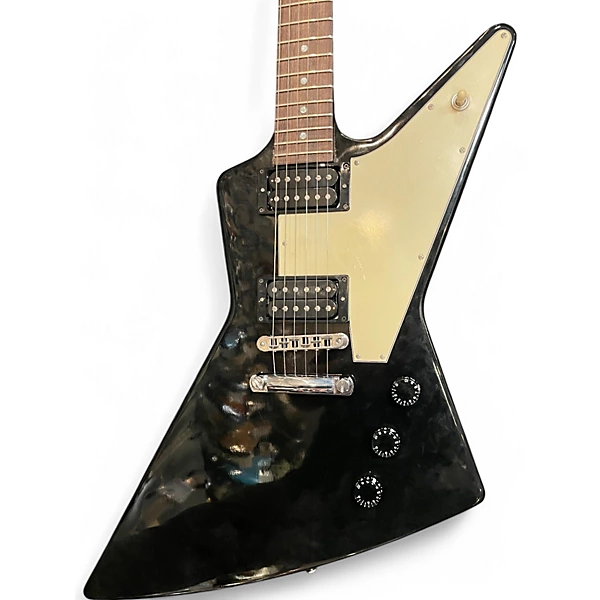 Gibson Used 2002 Gibson Explorer Black Solid Body Electric Guitar.gc