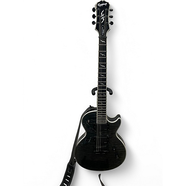 Epiphone Used Epiphone Les Paul Prophecy Custom EX Gray Solid Body Electric Guitar.gc