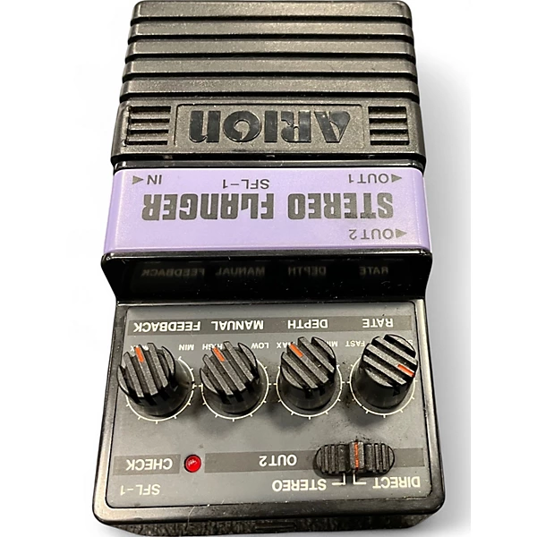 Used Arion SFL1 Stereo Flanger Effect Pedal