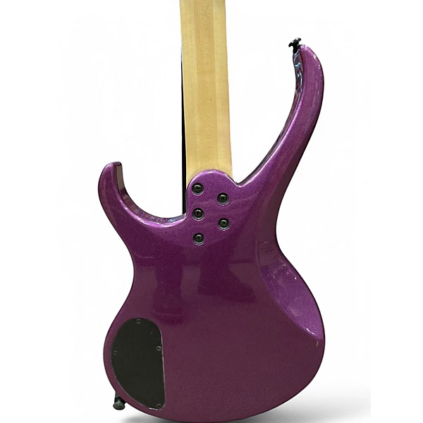 Used Kramer D 1 Disciple Thundercracker Metallic Purple Electric Bass Guitar