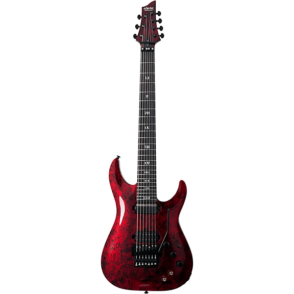 C 7 FR S Apocalypse 7 String Electric Guitar Red Reign