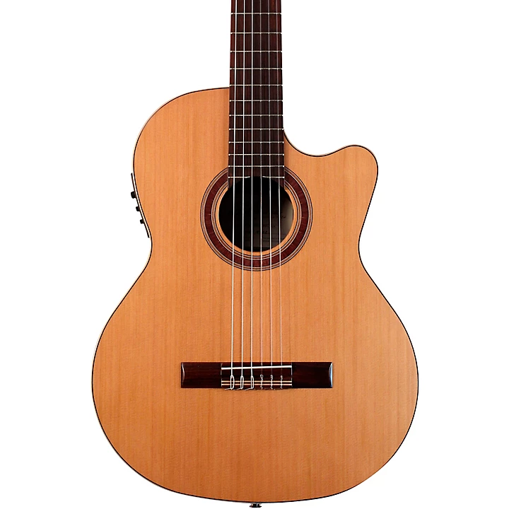 Kremona R65CWC Nylon String Acoustic Electric Guitar Natural