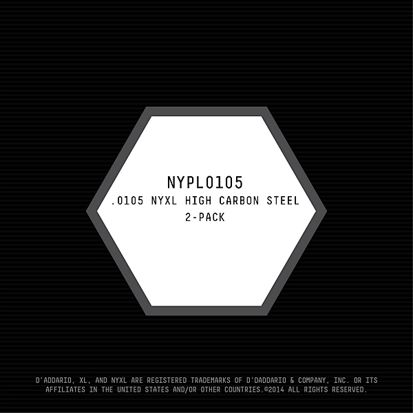 NYXL Plain Steel 010GA 2 Pack