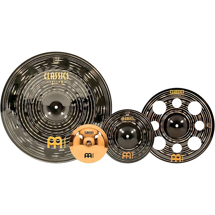 MEINL Classics Custom Dark Effects Cymbal Pack With Free 8\