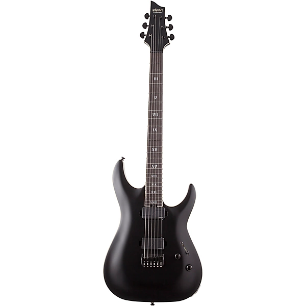 Schecter Guitar Research C 1 SLS Elite Evil Twin Electric Guitar Satin Black