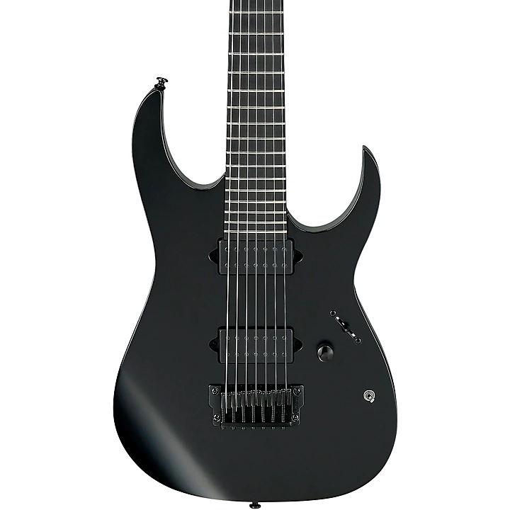 Ibanez RGIXL7 Iron Label 7 String Electric Guitar Black