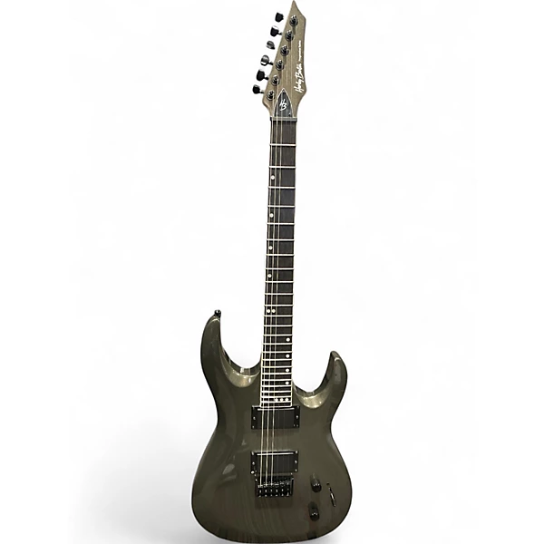 Harley Benton Used Harley Benton Progressive Series Dark Grey Solid Body Electric Guitar.gc