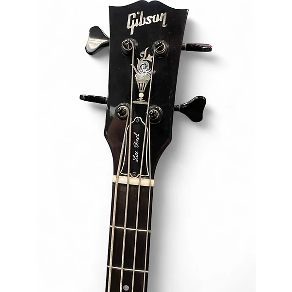 Used 1992 Gibson LPB1 Burgundy Electric Bass Guitar