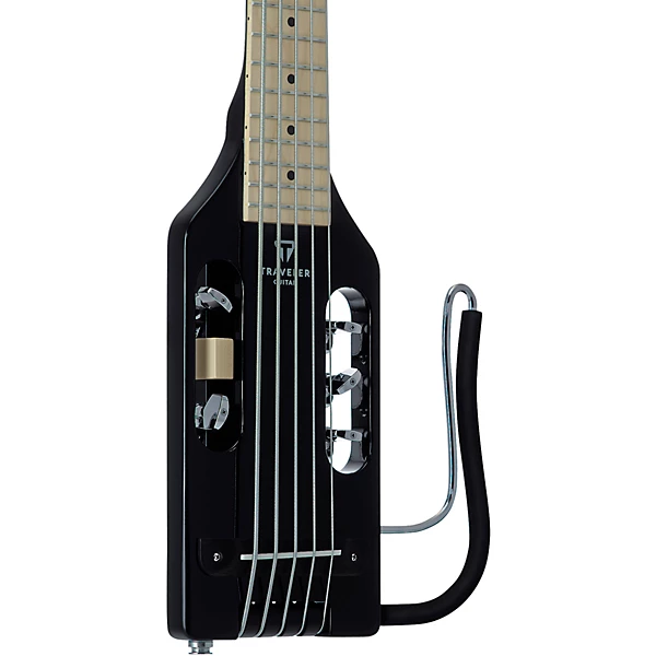 Ultra Light 5 String Electric Travel Bass Gloss Black