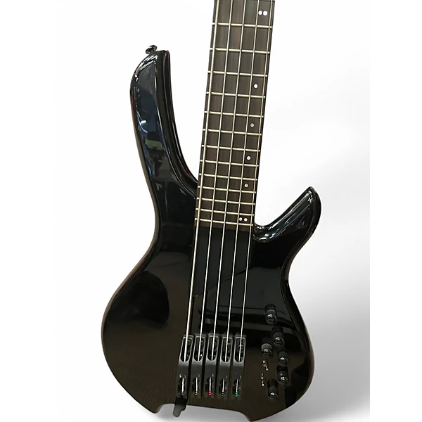 Used Willcox Guitars SABER VL Black Electric Bass Guitar