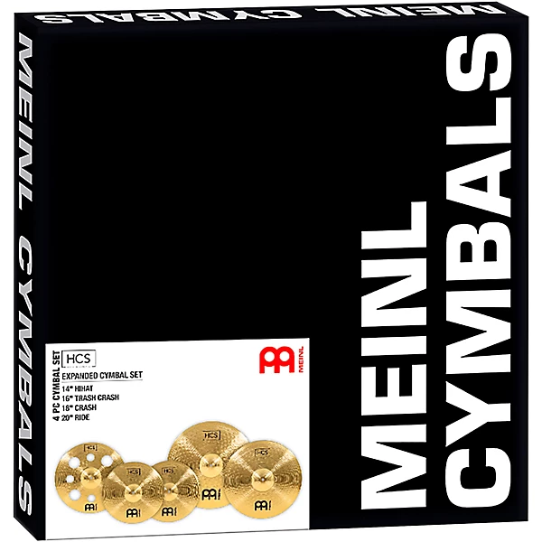 MEINL HCS Expanded Cymbal Set 14, 16, 18 and 20 in.