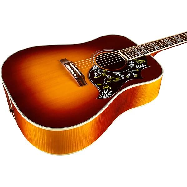 Hummingbird Standard 5A Flame Limited Edition Acoustic Electric Guitar Autumn Burst