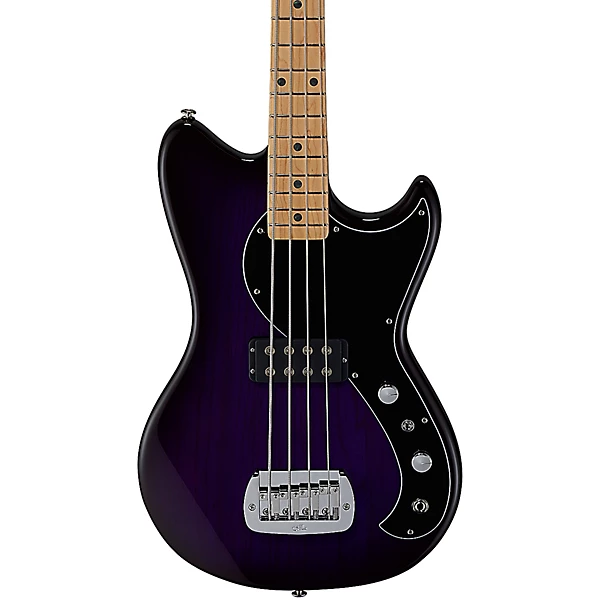 Fullerton Deluxe Fallout Shortscale With Maple Fretboard Electric Bass Purple Burst