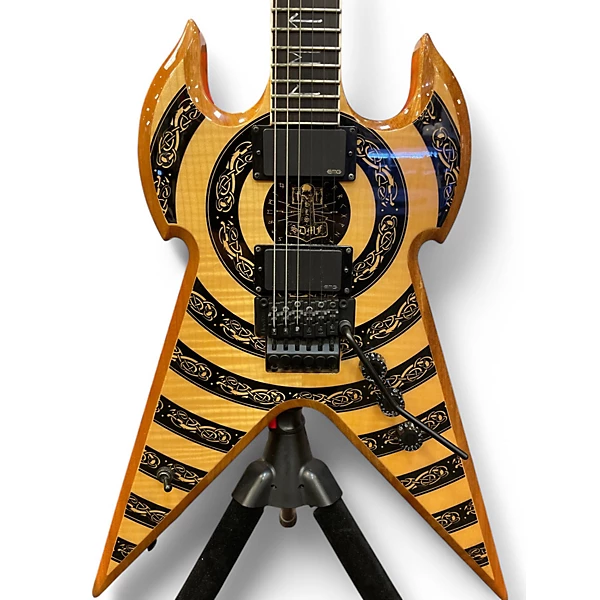 Used Wylde Audio Warhammer FR RAWTOP Solid Body Electric Guitar