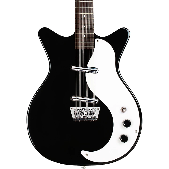 Danelectro 12 String Electric Guitar Black