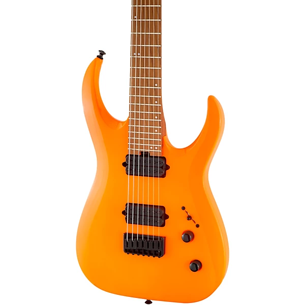 Pro Series Misha Mansoor Juggernaut HT7FM 7 String Electric Guitar Neon Orange