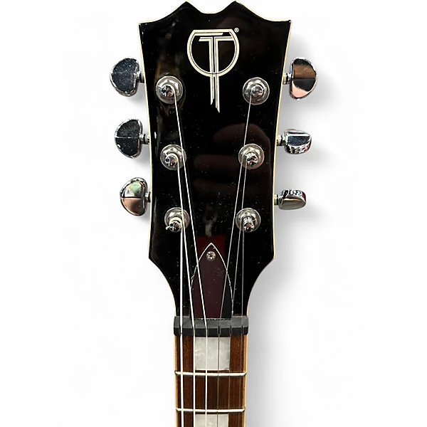 Teton Used Teton DOUBLE CUTAWAY 2 Color Sunburst Hollow Body Electric Guitar.gc