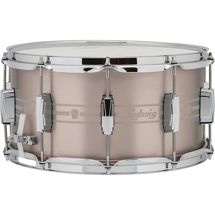 Ludwig Heirloom Stainless Steel Snare Drum 14 x 7 in.