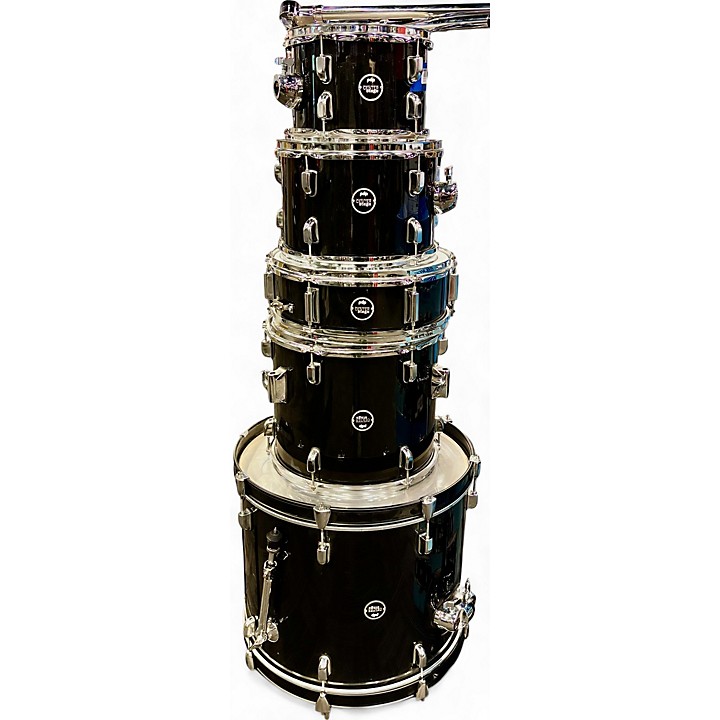 PDP by DW Used PDP by DW 5 Piece center stage black Drum Kit.gc