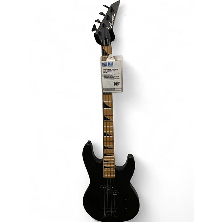 Jackson Used Jackson JS1M Satin Black Electric Bass Guitar